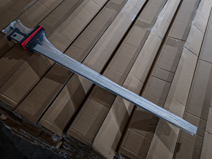 24 inch Aluminium F-klem T-stang Houtbewerking Timmermansklem Gereedschap Model 17010B OEM Beschikbaar - Product Image 5