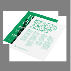 Papier d'impression offset couleur personnalisable pour illustrations et textes Qin, formats A5, A4, A3, 140x210, 157g - Product Image 1