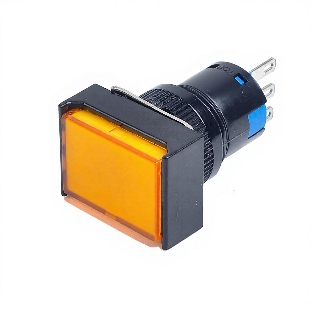12V 24V <strong>220V</strong> <strong>5A</strong> 10A Durable Waterproof Metal Plastic Self Lock Self Reset IP65 Led Light <strong>Push</strong> <strong>Button</strong> <strong>Switch</strong> for Electric Control