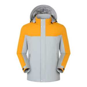 Hooded Thick Down <b>Jacket</b> Men Winter Protection Workwear Custom Logo Corporate Uniforms Wuhan - Product Image 3