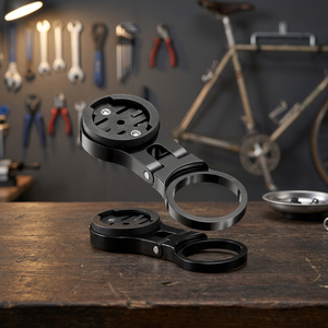 XON XBT-76 Alloy 6061 Bike Computer GPS Stem Cap Adjustable Mount Holder MTB Handlebar Torch <b>Camera</b> - Product Image 3