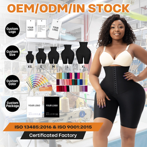 Cộng Với Kích Thước Mông Nâng Hip Enhancer BBL Tummy Kiểm Soát Thắt Lưng Nén Shaper Fajas Colombianas Đùi Mỏng Hơn Shapewear Ngắn - Product Image 2