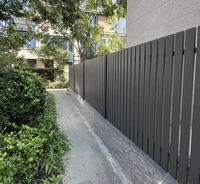 Panneaux de clôture en aluminium solides et sécurisés pour la maison et le jardin - Taille personnalisée et service de modélisation 3D - Conception écologique