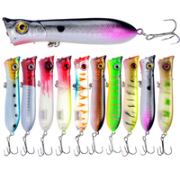 WEIHE – gros leurre Wobbler de 8cm, 12gg, appâts artificiels durs pour bar, brochet, Crankbait, méné, carpe, pêche Popper