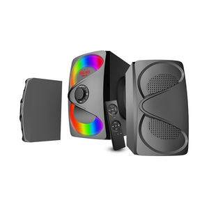 Haut-parleur de karaoké avec subwoofer 5,25 pouces à affichage LED multicolore, amplificateur, système de haut-parleurs multimédia pour cinéma maison - Vente flash - Product Image 4