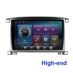 9 ''Màn hình cảm ứng BT Carplay Android Car đài phát thanh đa phương tiện <span class=keywords><strong>Player</strong></span> cho TOYOTA LAND CRUISER lc100 GXR low-<span class=keywords><strong>end</strong></span> vxr cao cấp 2003 ~ 2006 - Product Image 2