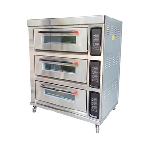 Équipement de <span class=keywords><strong>boulangerie</strong></span> professionnelle - <span class=keywords><strong>Four</strong></span> à convection électrique 220V/380V pour la cuisson du <span class=keywords><strong>pain</strong></span> et des pizzas, pour restaurants, avec moteur - Product Image 2