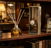 Diffuseur de parfum sans flamme à bâtonnets d'huiles essentielles, sans alcool, longue durée, pour chambre et décoration intérieure, purificateur d'air