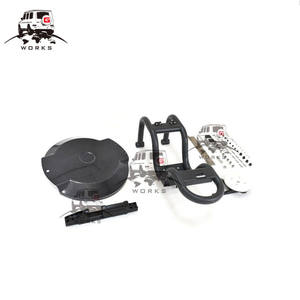 Housse de <span class=keywords><strong>pneu</strong></span> classe G W464 <span class=keywords><strong>4X4</strong></span> pour G-wagon W464 G63 G500 <span class=keywords><strong>4x4</strong></span> housse de <span class=keywords><strong>pneu</strong></span> en fibre de carbone avec support en acier inoxydable housse de <span class=keywords><strong>pneu</strong></span> arrière - Product Image 2