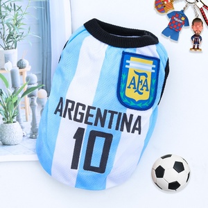 Accesorios para Fanáticos del Fútbol 2026, Jersey Deportivo para Mascotas, Chaleco para Perros, Uniformes de Equipos de Fútbol, <span class=keywords><strong>Camiseta</strong></span> para Perros, Ropa Deportiva - Product Image 5