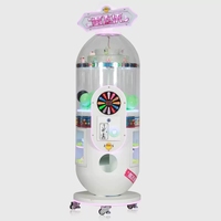 Distributeur automatique de balles et de capsules à monnayeur en métal pour parcs d'attractions FUN PARK à vendre