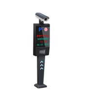 Barrière automatique avec système intégré de reconnaissance de plaque d'immatriculation, protection IP66, construction en acier laminé à froid, pour parking
