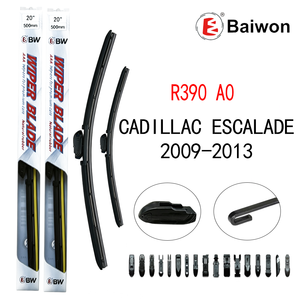 Escobillas Limpiaparabrisas Delanteras de Caucho Natural para <span class=keywords><strong>Cadillac</strong></span> <span class=keywords><strong>Escalade</strong></span> 2009-2013, <span class=keywords><strong>Precio</strong></span> de Fábrica al por Mayor Personalizadas - Product Image 1
