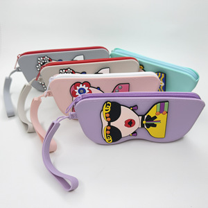 Pochette de rangement sous vide en silicone imperméable et étui à lunettes portable |   Design minimaliste moderne, capacité de 80 ml - Product Image 6