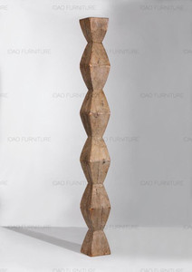 IDAO Creative - <span class=keywords><strong>Pilar</strong></span> Totem <span class=keywords><strong>de</strong></span> Madera Tallada a Mano, Estilo Retro Nostálgico, para Decoración <span class=keywords><strong>de</strong></span> Sala <span class=keywords><strong>de</strong></span> Estar - Product Image 4