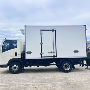 Camions frigorifiques d'<span class=keywords><strong>occasion</strong></span> Sinotruk Howo 4x2 5-10 tonnes pour le transport de denrées alimentaires congelées, fourgons frigorifiques, camions réfrigérés à vendre - Product Image 4