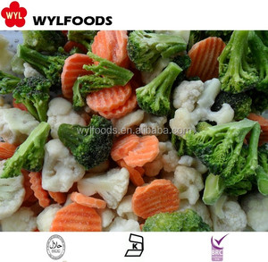 Verduras mixtas IQF Zanahorias en rodajas/<span class=keywords><strong>brocoli</strong></span>/coliflor Verduras mixtas congeladas - Product Image 4
