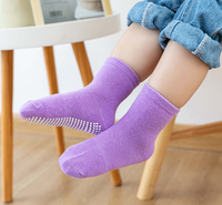 Chaussettes antidérapantes enfants printemps automne coton chaussettes rampantes bébé infantile chaussettes antidérapantes