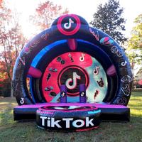 Maison de rebond commerciale Château gonflable commercial Tik Tok Maison de rebond videur tiktok