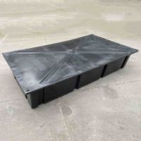 Blocs de mousse modulaires en plastique pour ponton, système de quai sec, plateforme de baignade, kits de bateau en polystyrène, quais flottants en béton à vendre
