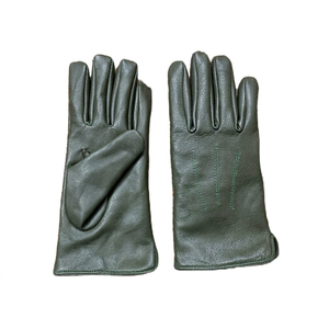 Guantes de Vestir de Piel de Lujo con Diseño Premium, Pantalla Táctil, Dedos Completos, para Uso Casual, Fiestas, Viajes, Cuatro Estaciones - Product Image 1