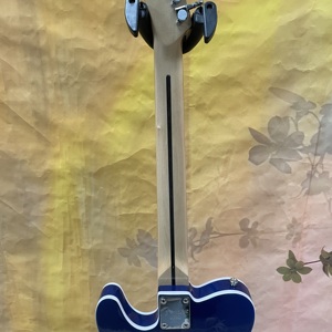 Corps de guitare électrique en acajou bleu TL, finition brillante, 6 cordes, manche en bois massif, pièces chromées SS, livraison rapide - Product Image 6