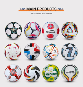 ลูกฟุต<span class=keywords><strong>บอล</strong></span>คุณภาพสูง Aiju หลายสไตล์ ขนาด 5 ผลิตด้วยเทคนิค Thermo Bonded  โลโก้สั่งทำได้  วัสดุหนัง PU  ไส้ยาง  สำหรับกีฬา<span class=keywords><strong>ทีม</strong></span> - Product Image 4