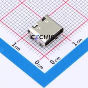 SH-U262-161N-4BVC11 USB Connector SMD Connector ( Connector Type: Type-C )( Gender: Female )( Mounting Type: Horizontal Mount ) - Product Image 1