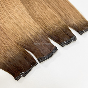 Extensiones <span class=keywords><strong>de</strong></span> Cabello Invisibles Sin Costuras, Trama Fina Individual, Cabello Virgen Europeo Remy, Se Puede Cortar y Teñir - Product Image 1