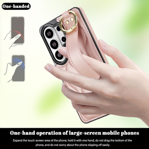 Роскошный чехол для <span class=keywords><strong>Samsung</strong></span> <span class=keywords><strong>Galaxy</strong></span> S26 Ultra с ремешком, из волнистой искусственной кожи, противоударный, для <span class=keywords><strong>Galaxy</strong></span> S25 S26 - Product Image 5