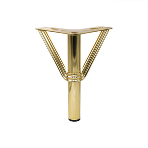 YOYOW canapé jambe accessoires pièces meubles matériel armoire lit jambes doré métal canapé jambe - Product Image 2