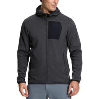 Veste polaire zippée intégrale pour homme, style streetwear, avec poche poitrine, réversible, respirante, chaude pour l'hiver, légère, idéale pour la randonnée