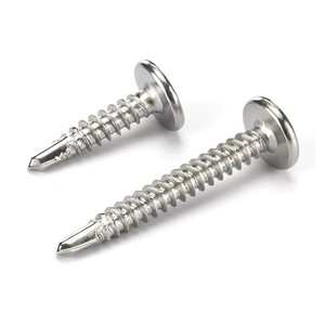 Vis autoperceuses à tête cylindrique avec collier en acier au carbone, vis de <span class=keywords><strong>toiture</strong></span> autoperceuses à tête cylindrique zinguée, fourniture directe du fabricant - Product Image 1