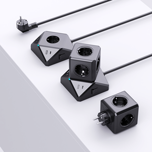 Brand New Home Usage Cube Power Socket with <b>USB</b>, PD67W Faster Charger Power Cube,Power Socket with Extension Cord Switch Socket - Product Image 1