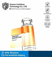 Étiquettes rectangulaires personnalisées YSB imperméables pour animaux de compagnie, autocollantes, imprimées, anti-contrefaçon, écologiques, pour l'emballage
