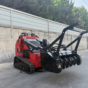 Mạnh mẽ nhà trang trại sử dụng Skid chỉ đạo Bộ nạp tập tin đính kèm bàn chải cắt vật lộn ngã ba mulcher ROTARY tiller - Product Image 2