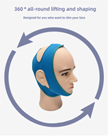 Masque de lifting facial personnalisé pour femme, réutilisable, réducteur de double menton pour le visage, sangle amincissante pour le visage sans BPA