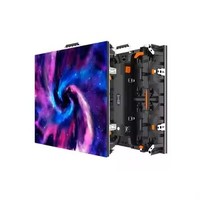 Écran LED de location intérieur GQY P1.56, mur vidéo publicitaire 500x500, connexion souple, économique pour événements, scènes et concerts