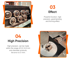 熱販売 鋼線ロープ成形機 自動CNC金属線成形3Dマシン - Product Image 6