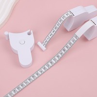 Cinta Métrica Retráctil de PVC con Logotipo Personalizado, 1.5m de Longitud, con Botón de Retracción Automática, para Sastre, Costura y Promociones