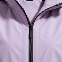 Veste de randonnée softshell pour femme, printemps automne, imperméable, fermeture éclair, col montant, capuche, pour le camping en plein air