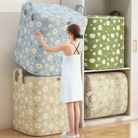 Daisy grande capacité couette sac de rangement étanche pliable vêtements tri emballage mobile pour la literie saisonnière