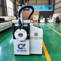 Machine de découpe au laser à fibre compacte à haute vitesse et stable avec refroidissement par eau CNC 5 axes pour le traitement des tubes en acier inoxydable