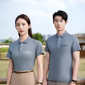 Thiết Kế Mới Polo Nhà Máy Cung Cấp Biểu Tượng Tùy Chỉnh 12 Màu Rắn Màu Polo T Áo Sơ Mi Unisex Polo Áo Sơ Mi Với Tùy Chỉnh Nhãn