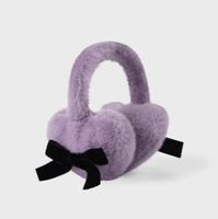 Couvre-oreilles en peluche douce pour femmes en hiver, offrant chaleur et protection contre le vent, adaptés au ski et au cyclisme, bonnet de protection pour les oreilles