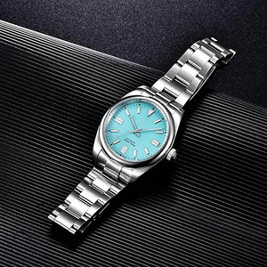 40MM Luxury Custom Logo Automatic <b>Mechanical</b> <b>Watches</b> 200 Meter Waterproof Stainless Steel Classic Mens Dressing <b>Watch</b> - Product Image 6