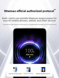 อะแดปเตอร์ชาร์จ Anker Nano 100W GaN สำหรับโทรศัพท์มือถือ ช่องเสียบ USB-C รองรับการชาร์จหลายอุปกรณ์ 3 พอร์ต พร้อมหน้าจอแสดงผล AI ชาร์จเร็วสำหรับ XIAOMI - Product Image 6