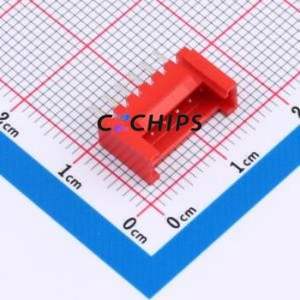 XY-HY2.0-6A11-R Wire-to-Board Pin Header Through hole Component (THT),P=2mm Connector 1x6P 2mm Through Hole HY - Product Image 1