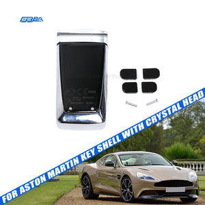 Étui à clés de luxe léger, texture haut de gamme, avec tête en cristal pour Aston Martin - Product Image 1