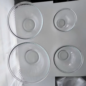 Set di Ciotole in Vetro per Insalata con Coperchio per Conservazione, Cottura, Preparazione, Lavabili in Lavastoviglie, Ecologiche, per Preservare la Freschezza - Product Image 5